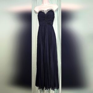 B Darlin Strapless Black Dress